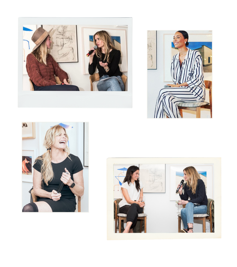 Tonje Kristiansen and Her Platform Speakers Jessie De Lowe, TyLynn Nguyen, Mariel Hemingway, Sarah Treem.