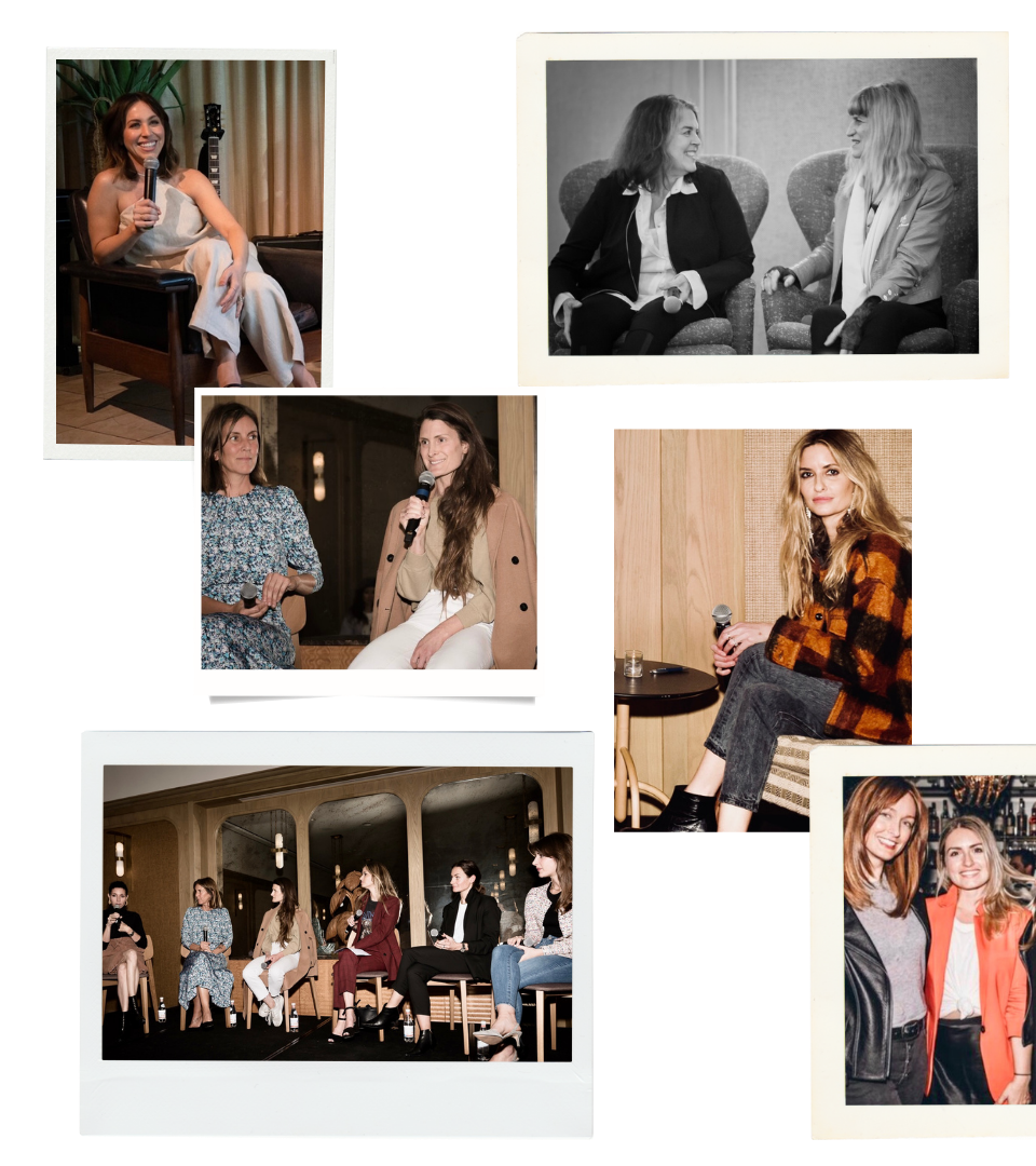 Tonje Kristiansen and Her Platform Speakers Jaclyn Johnson, Catherine Harrdwicke, Marina Zenovitch, Shelley Armistead, Ara Katz, Lauren Gallo, Annika Meller, Erin Falconer