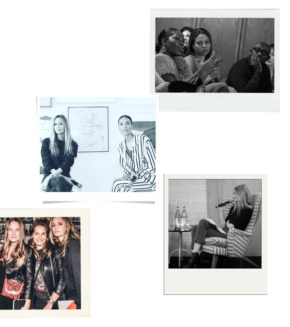 Tonje Kristiansen and Her Platform Speakers Edward Enninful, TyLynn Nguyen, Emma Sandvik, Annika Meller.